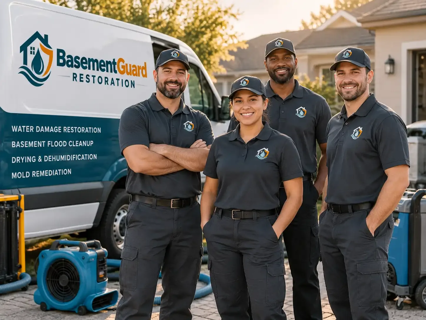 Basement Water Damage Restoration company in Rosholt, WI